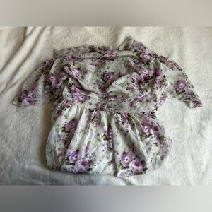 Floral Dress Bridgerton Inspired